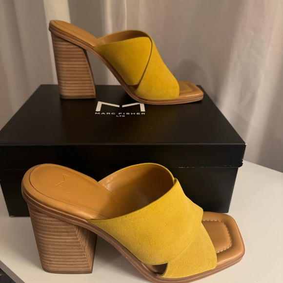 Marc Fisher Shoes - Marc Fisher Barli Heeled Sandal - 8.5